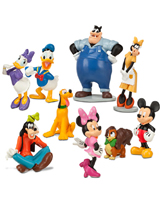 US ディズニー限定　ミッキーマウス クラブハウス ミニフィギュアDXセット